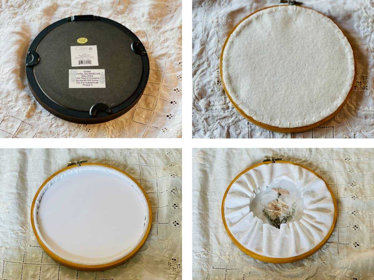 How to Back Your Finished Embroidery Piece